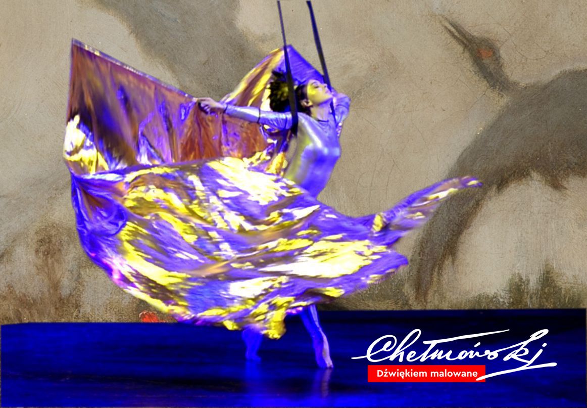 tan z logo 2 kadr z koncertu taneczno - muzycznego Chełmoński - dźwiękiem malowane