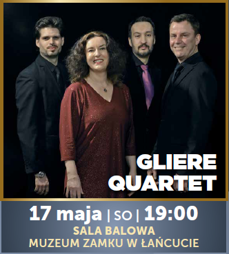 grafika z zespołem Gliere Quartet