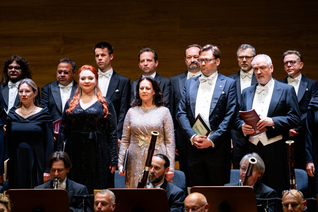 Soliści koncertu inaugurującego: Ewa Tracz, Bernadetta Grabias, Rafał Bartmiński, Andrzej Dobber