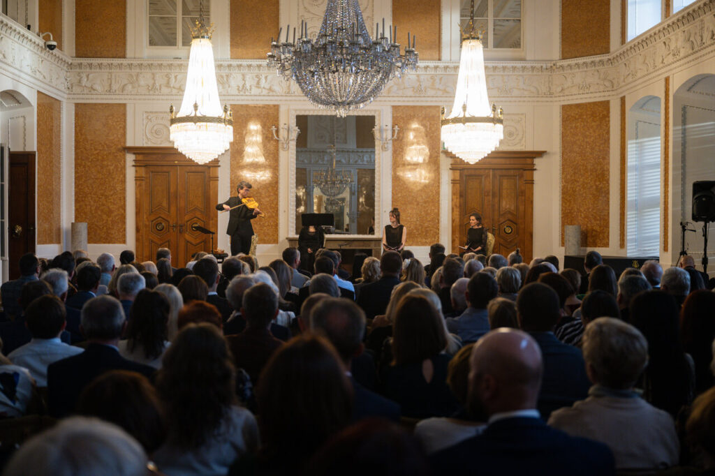 Ensemble Peregrina- w czasie koncertu w ramach 64. Muzycznego Festiwalu w Łańcucie